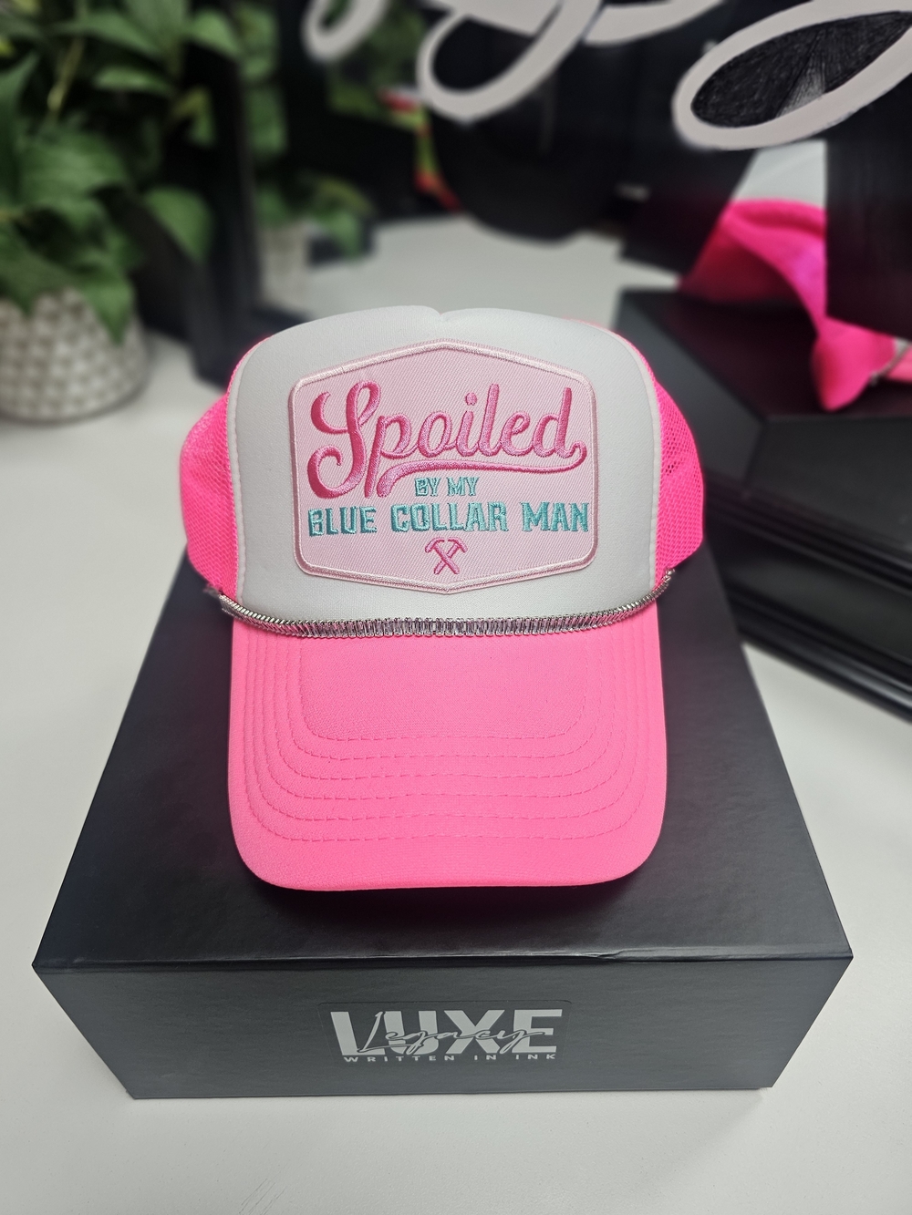 Custom Pink OTTO Trucker Hat